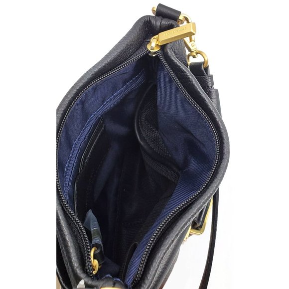 New Kenneth Cole New York Black Crosby Leather Crossbody $85.00 - Picture 4 of 4